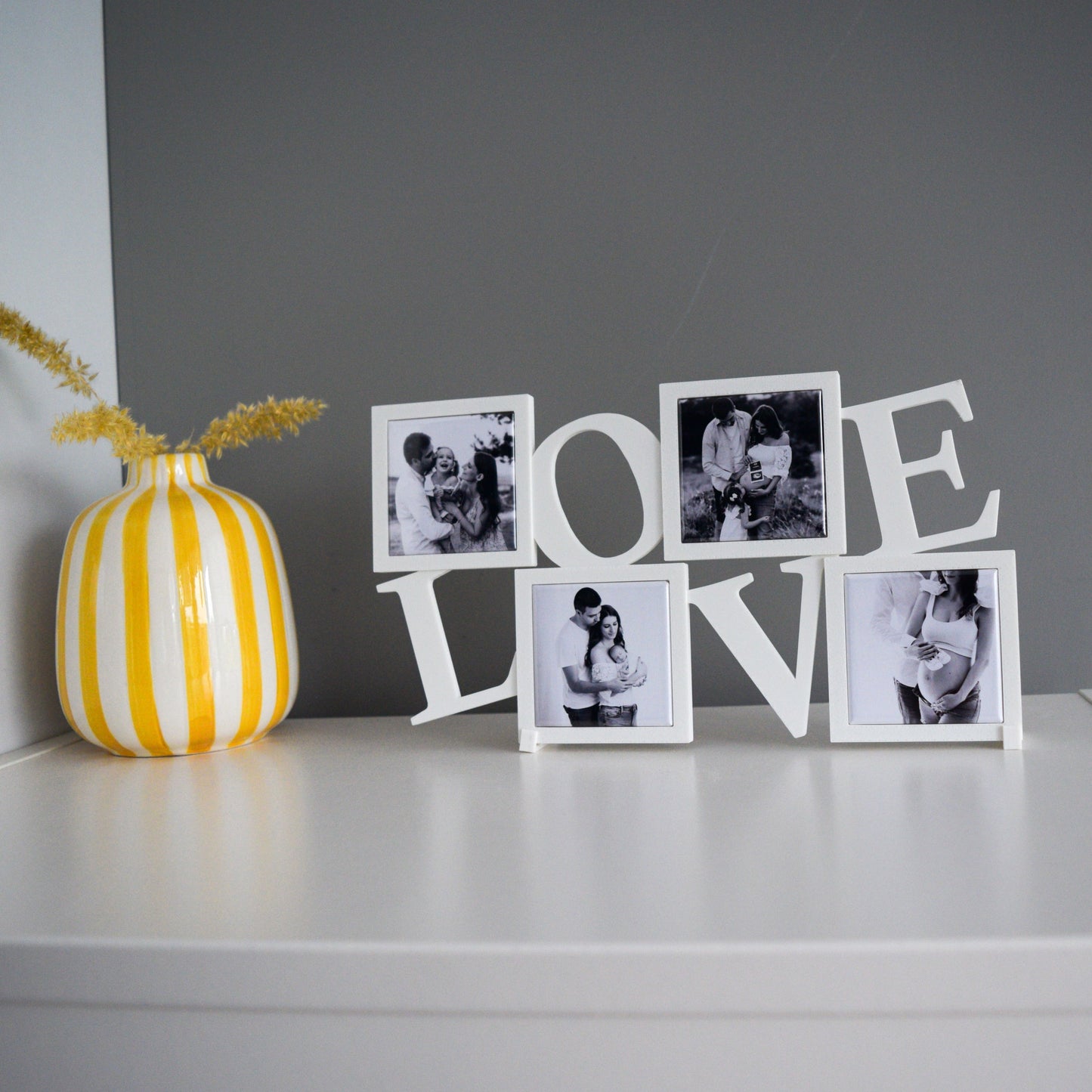 LOVE Magnetic 3D Print File for Photo Magnet Frame