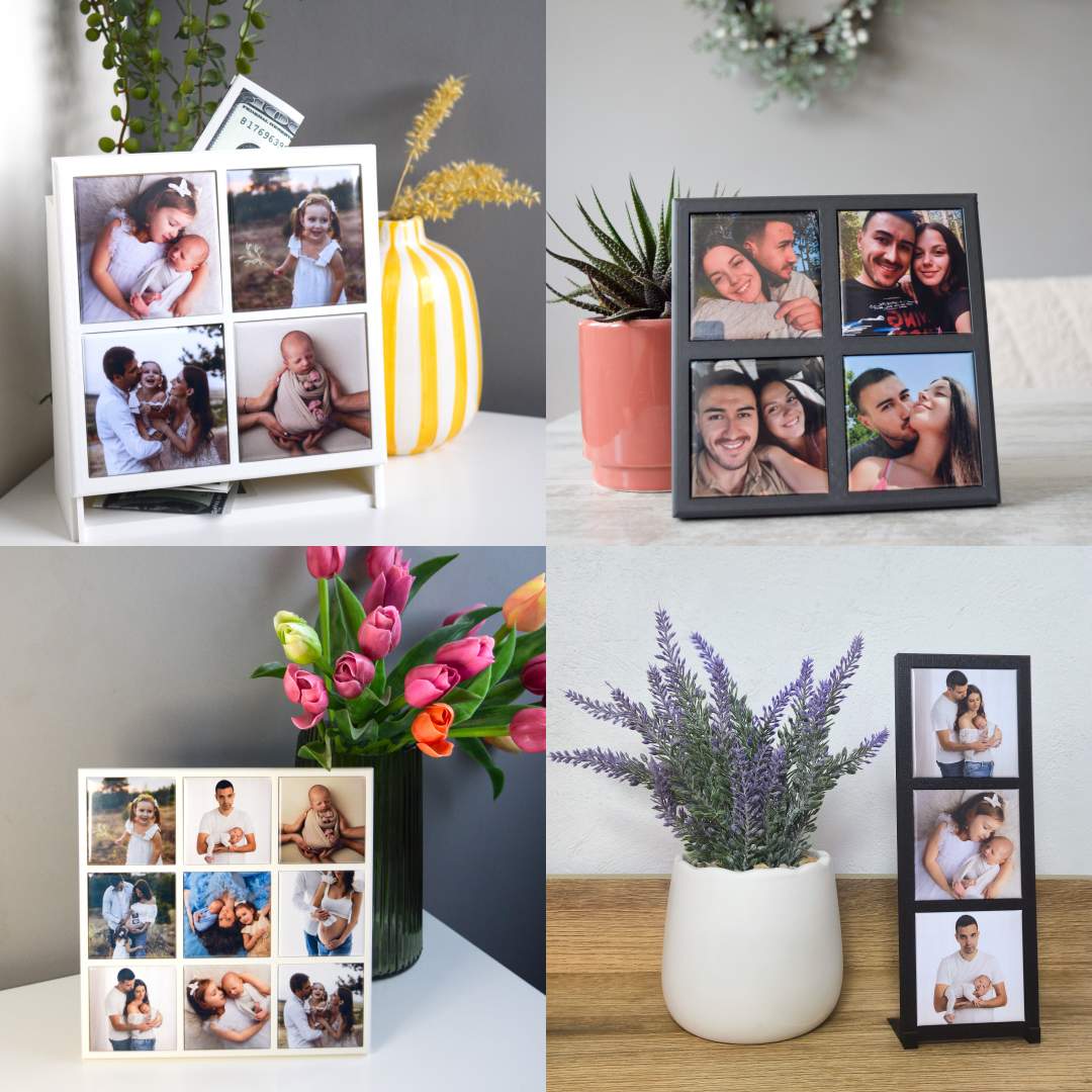 2.5inch Overseas 3D Print File for Photo Magnet Frame