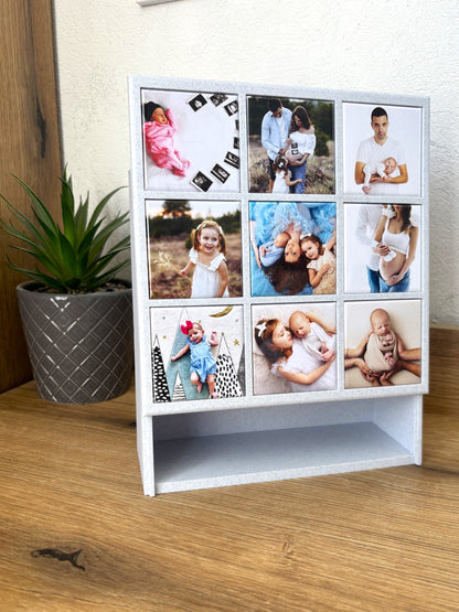 3D Print File for Photo Magnet Frame 2x2 inch STL