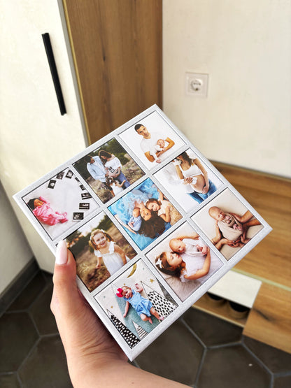 3D Print File for Photo Magnet Frame 2x2 inch STL