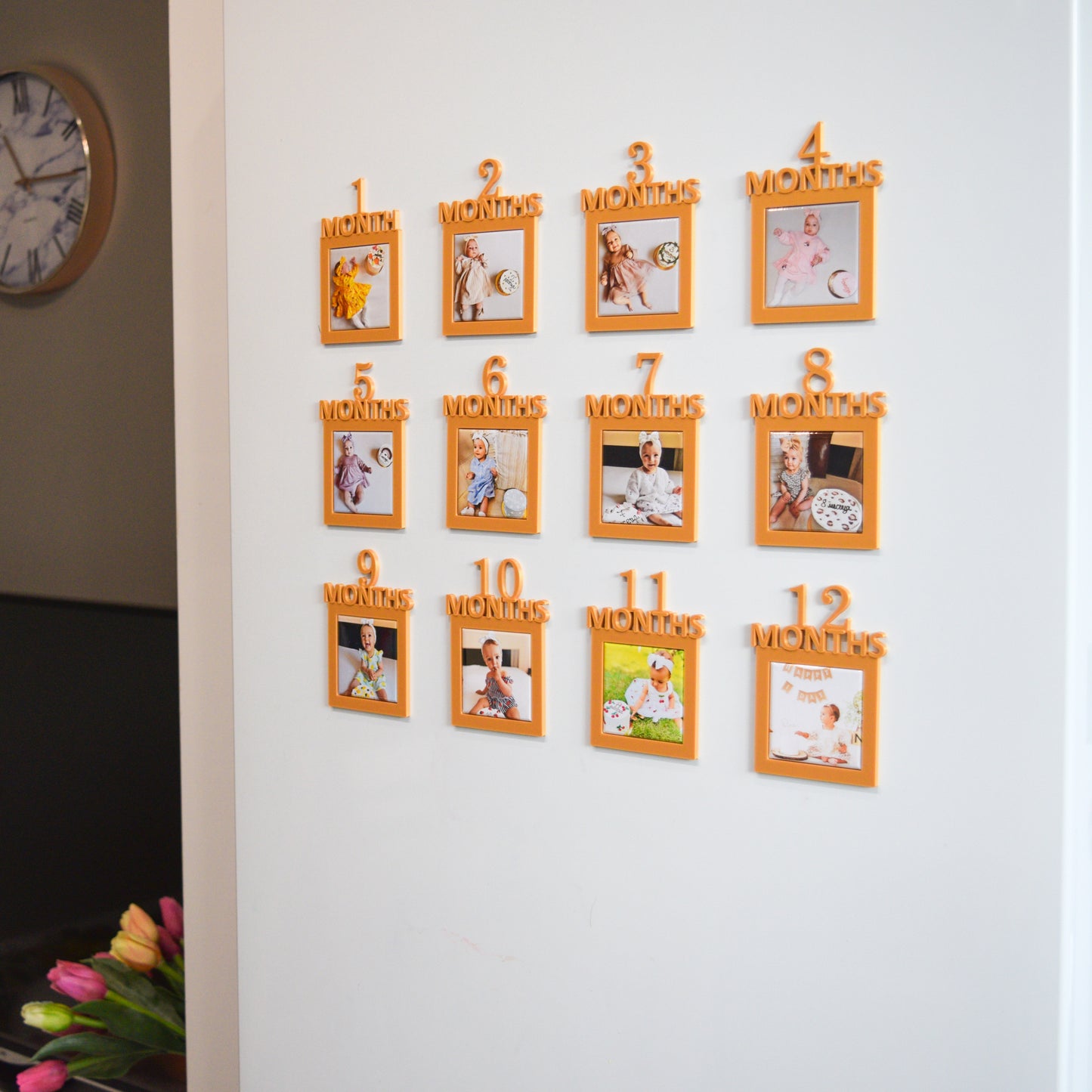 Ράμα για 4 μαγνήτες τετραγωνικά