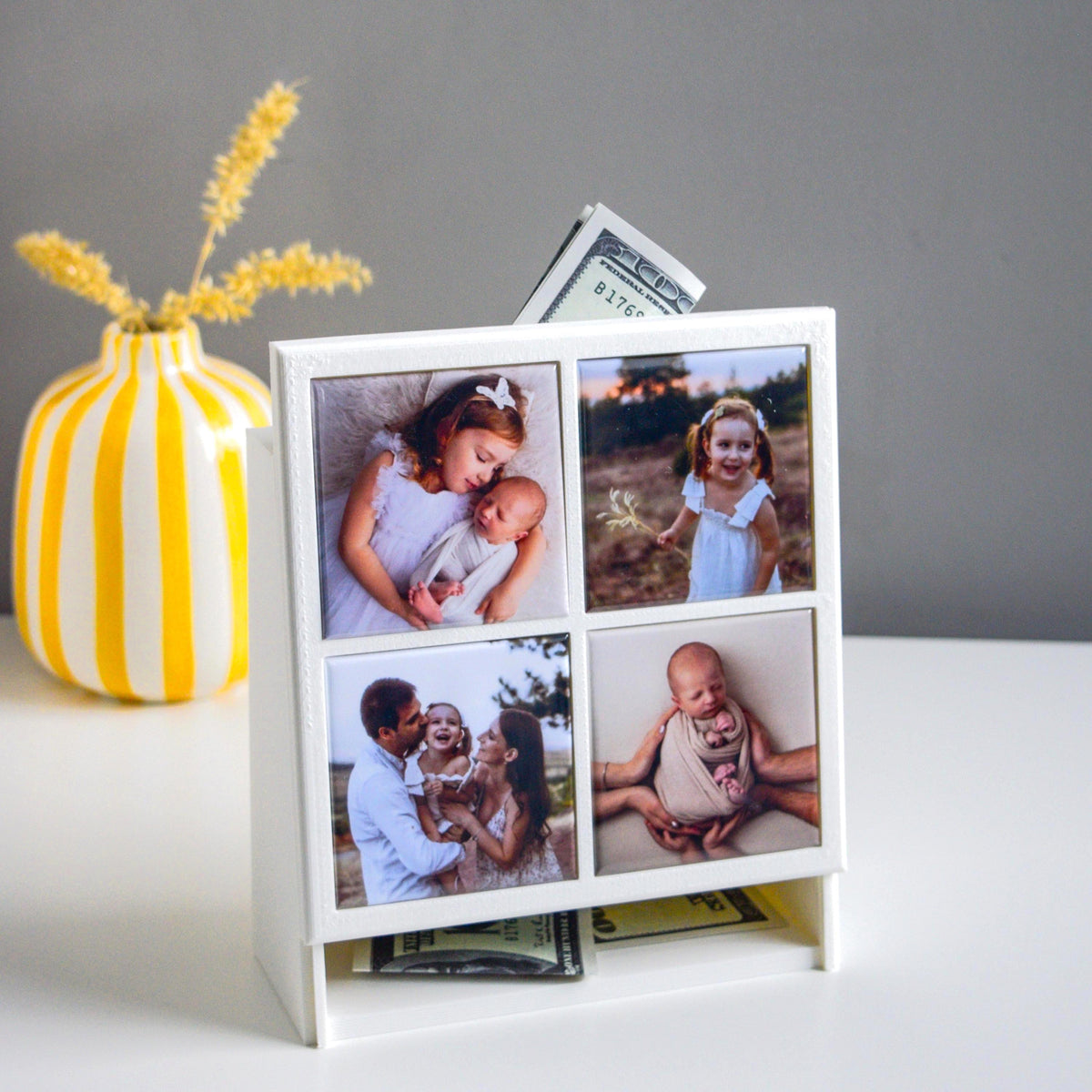 Moneybox Frame Photo Magnets